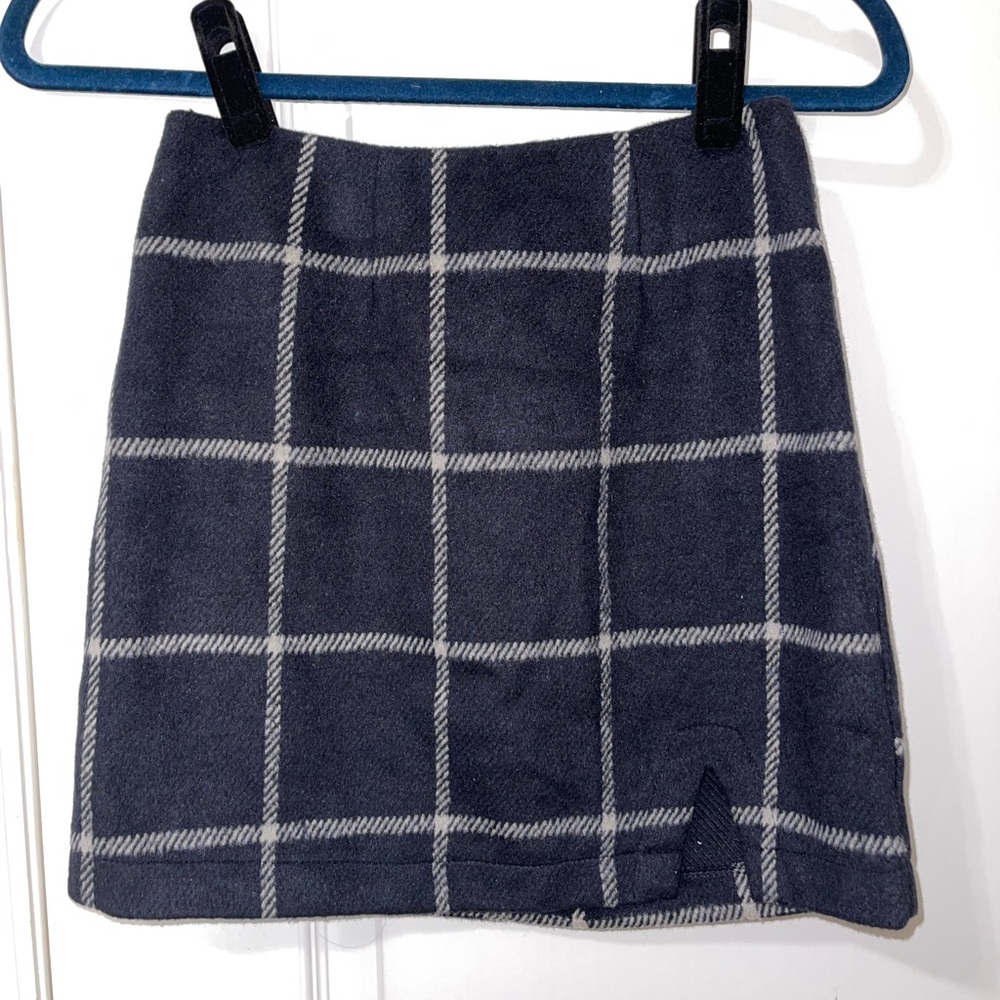 Lulus mini plaid skirt